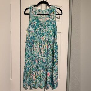 Lilly Pulitzer tiered tank dress